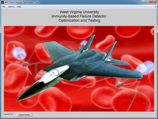 Figure 7:  Interface of the WVU UAV Simulation Environment During Simulation